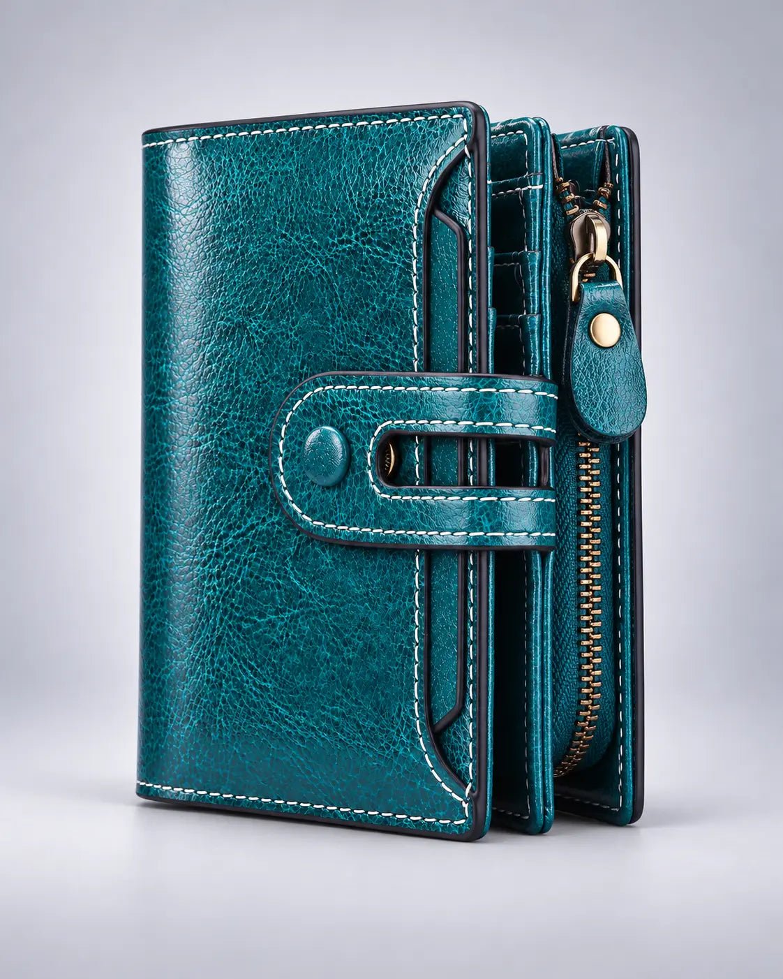 Elena Flap Small Wallet - Rose&Josie