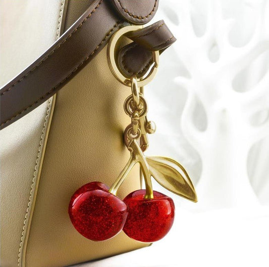 Red Cherry Bag Charm - Rose&Josie