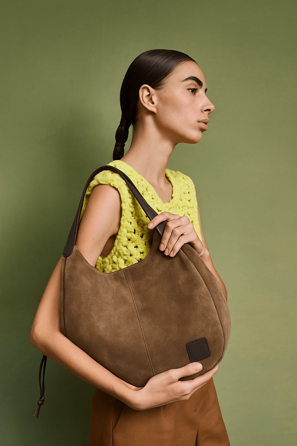 The Kiara Women's Canvas Slouchy Shoulder Bag – Rose&Josie