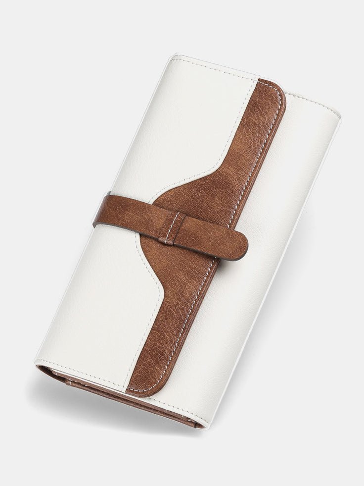 The Lena Leather RFID Blocking Clutch Wallet - Rose&Josie