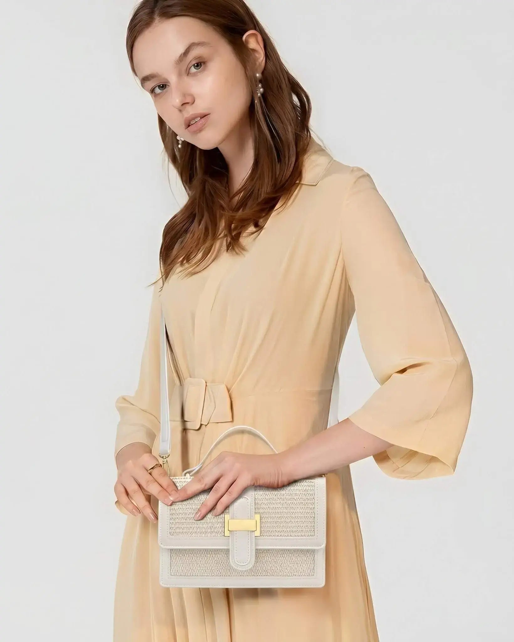 The Summer Bag - Crossbody Top Handle Purses - Rose&Josie