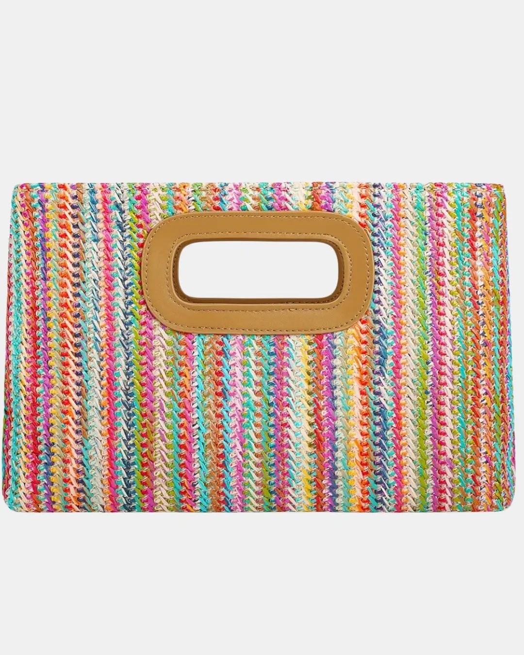 The Vicky Woven Clutch - Rose&Josie