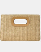 The Vicky Woven Clutch - Rose&Josie